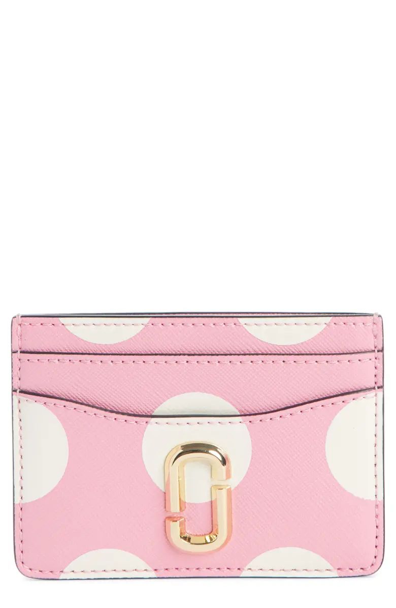 Dot Leather Card Case | Nordstrom