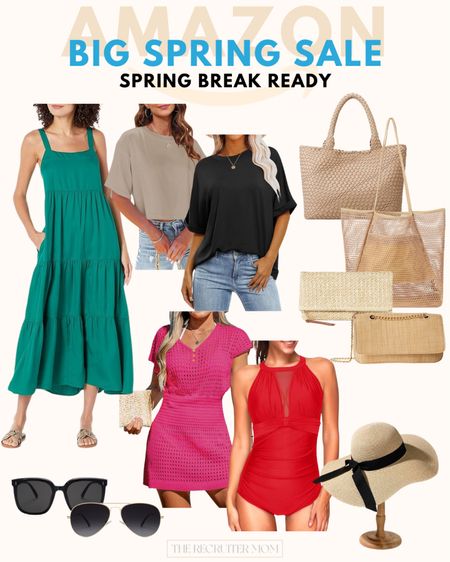 Spring Sale 

Spring break  dress  tops  style guide  outfit  sunglasses  bags  Amazon sale  beach bags  swim coverups  

#LTKstyletip #LTKSeasonal #LTKsalealert
