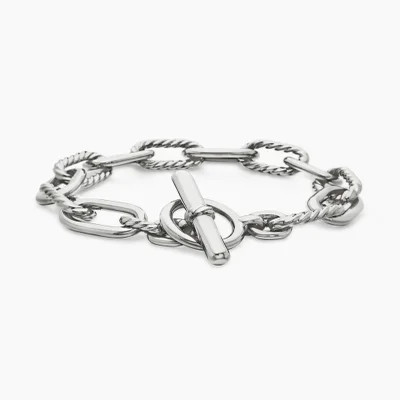 DY Madison® Toggle Chain Bracelet in Sterling Silver, 11mm | David Yurman