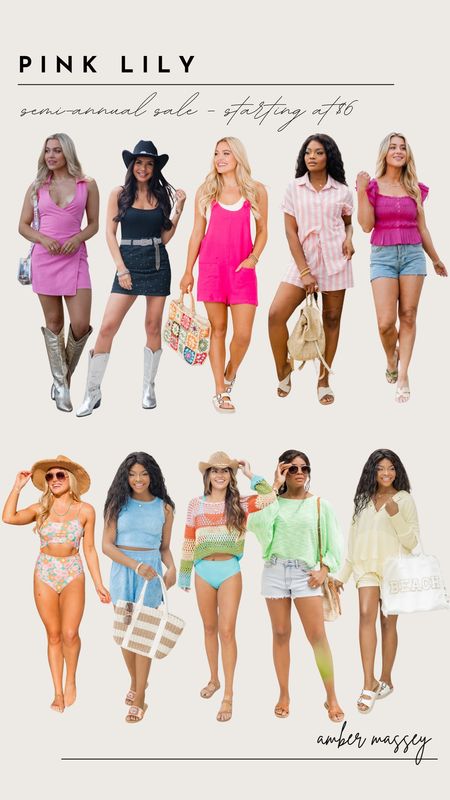 Pink Lily Semi Annual sale is here! So many of our favorites are on sale!

Summer style, affordable swimsuits, casual style, mom outfits 

#LTKFindsUnder50 #LTKFindsUnder100 #LTKSaleAlert
