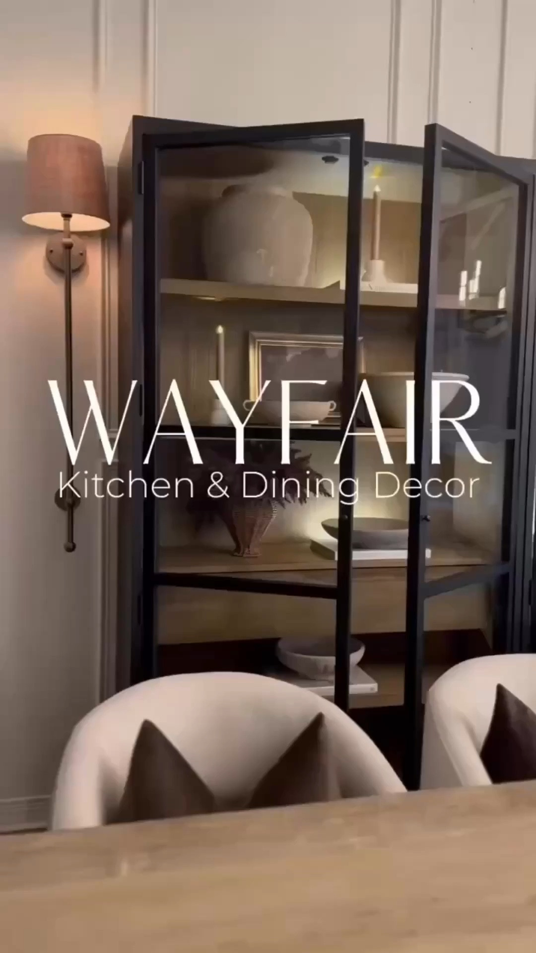 Here are some of my top kitchen and dining finds from Wayfair. 🤎 

- Sleek Black Hutch 
- Contemporary Barstools 
- Black & Gold Candle Holders 
- Modern Table Lamps with Linen Shades 
- Stunning Textured Vases 

#wayfairfinds #homeinspiration #kitchendecor #diningroomstyle #wayfairhome 

#summerthompsonstyles

#LTKHome
