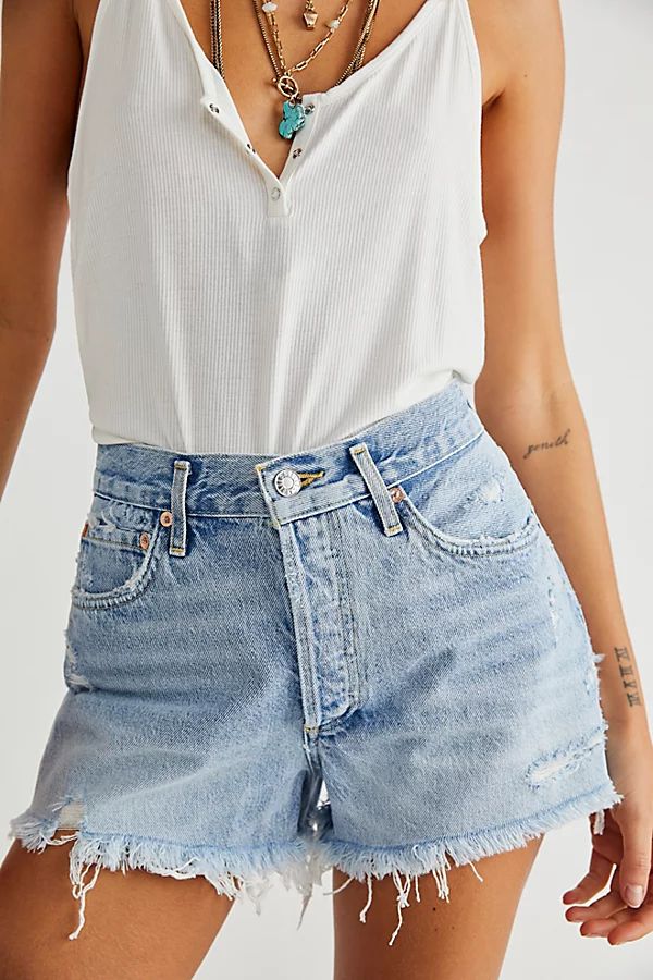 AGOLDE Parker Shorts by AGOLDE at Free People, Swapmeet, 31 | Free People (Global - UK&FR Excluded)