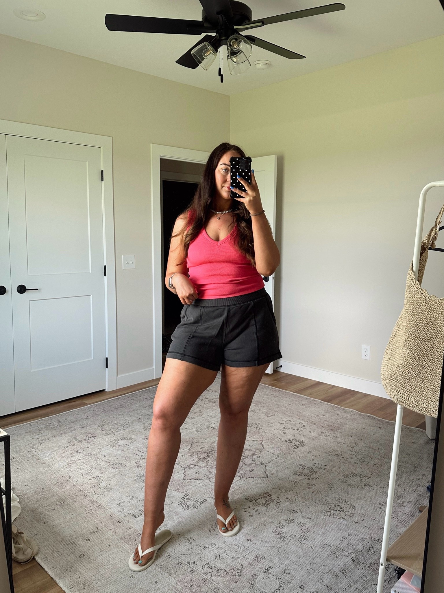 Comfy summer outfit! Aerie shorts - large and Abercrombie bra free tank - large! 

The summer basic I keep reaching for 👏

This Abercrombie bra-free tank is one of those pieces that makes getting dressed so easy. The built-in support means no bra, and these Aerie 4” shorts are the perfect length for everyday wear - comfortable, flattering, and thick-thigh friendly. ❤️


Abercrombie bra free tank | Built in bra tank | Abercrombie basics | Aerie shorts | 4 inch inseam shorts | Thick thigh friendly shorts | Tall girl fashion | Size 14 style | Midsize fashion | Mom friendly outfits | Casual summer outfits | Everyday outfit ideas | Summer basics for women

#LTKootd #LTKSaleAlert
