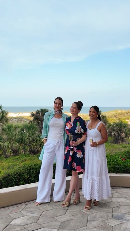 Southern Tide trip at Ritz-Carlton Amelia Island with Kathleen Barnes and Haute Off the Rack! Loving these summer dresses, white dress options, and summer looks. 

#LTKSeasonal #LTKTravel #LTKStyleTip