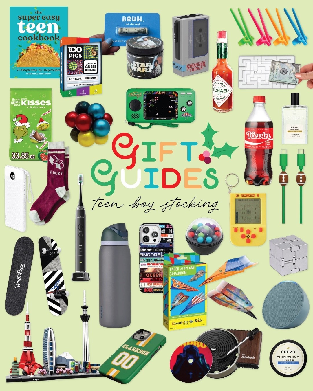 The ultimate stocking stuffers for your favorite teen guy. Fun gadgets, tasty treats, and cool accessories he’ll actually use.

#TeenBoyGiftGuide #StockingStuffers #HolidayShopping

#LTKGiftGuide #LTKHoliday #LTKKids