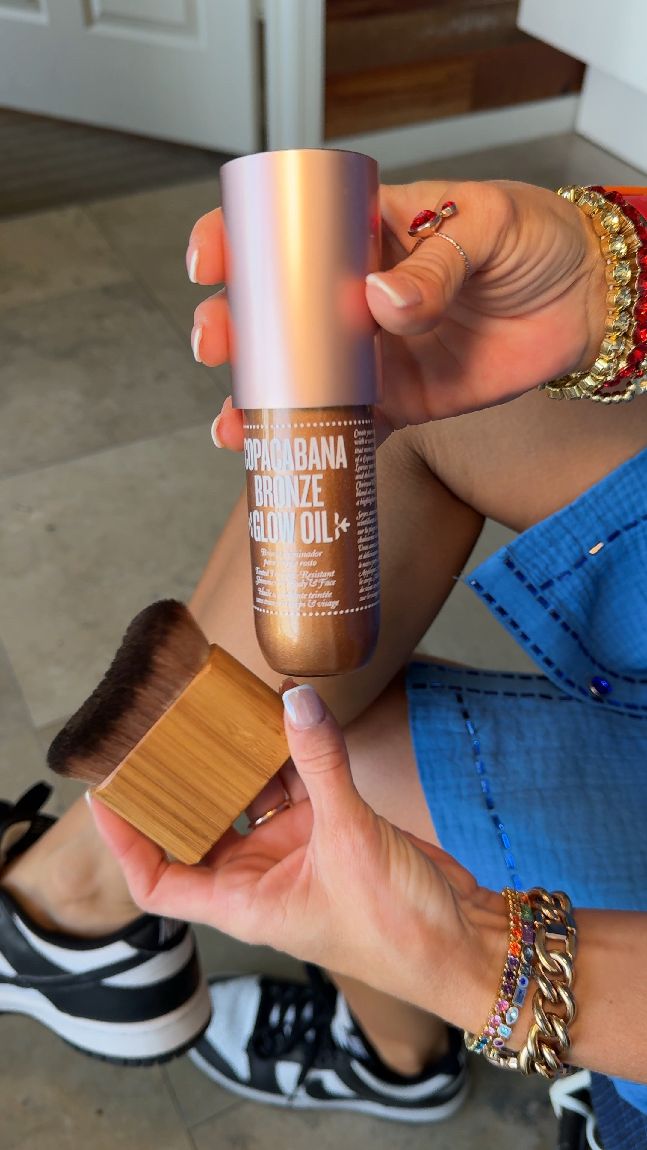 The prettiest bronze glow!

Sol de janeiro. Copacobana Bronze Glow Oil. Tanning oil. Shimmer. Body oil. 

#LTKBeauty #LTKStyleTip #LTKFindsUnder50