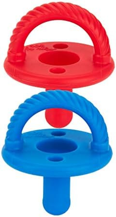 Itzy Ritzy Sweetie Soother Pacifier Set of 2, Hero Red & Hero Blue | Amazon (CA)