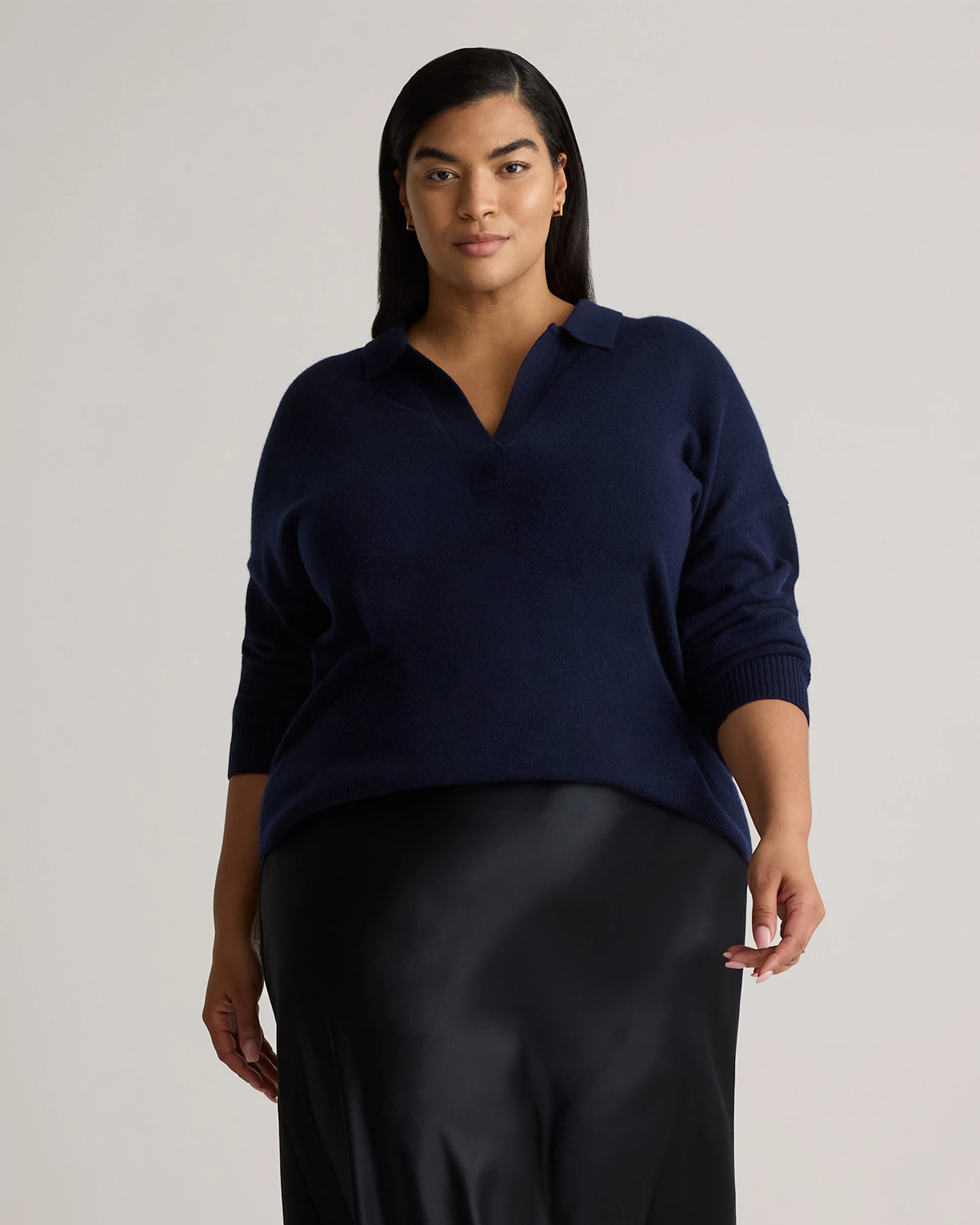 Mongolian Cashmere Polo Sweater | Quince