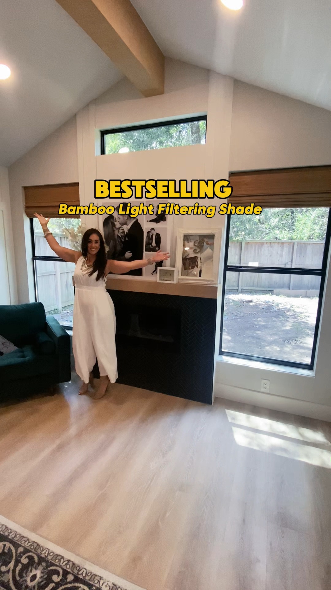 Adorn your windows with the natural warmth of bamboo. Sustainable reeds are lined with a panel that gently filters light. Stylish and easy to use, these custom shades feature an innovative roller mechanism that pulls in one swift, cordless motion.

Follow us for more:
Inspiration 💫
Links to favorite materials 💚
Before & Afters 👏🏻
Shop & get inspired 👇🏻

#EverSanCooperDesign #designproject #homedesign #homedecor   #interiordesign #InteriorDesignSolutions    #contentcreator


#LTKSaleAlert #LTKVideo #LTKHome