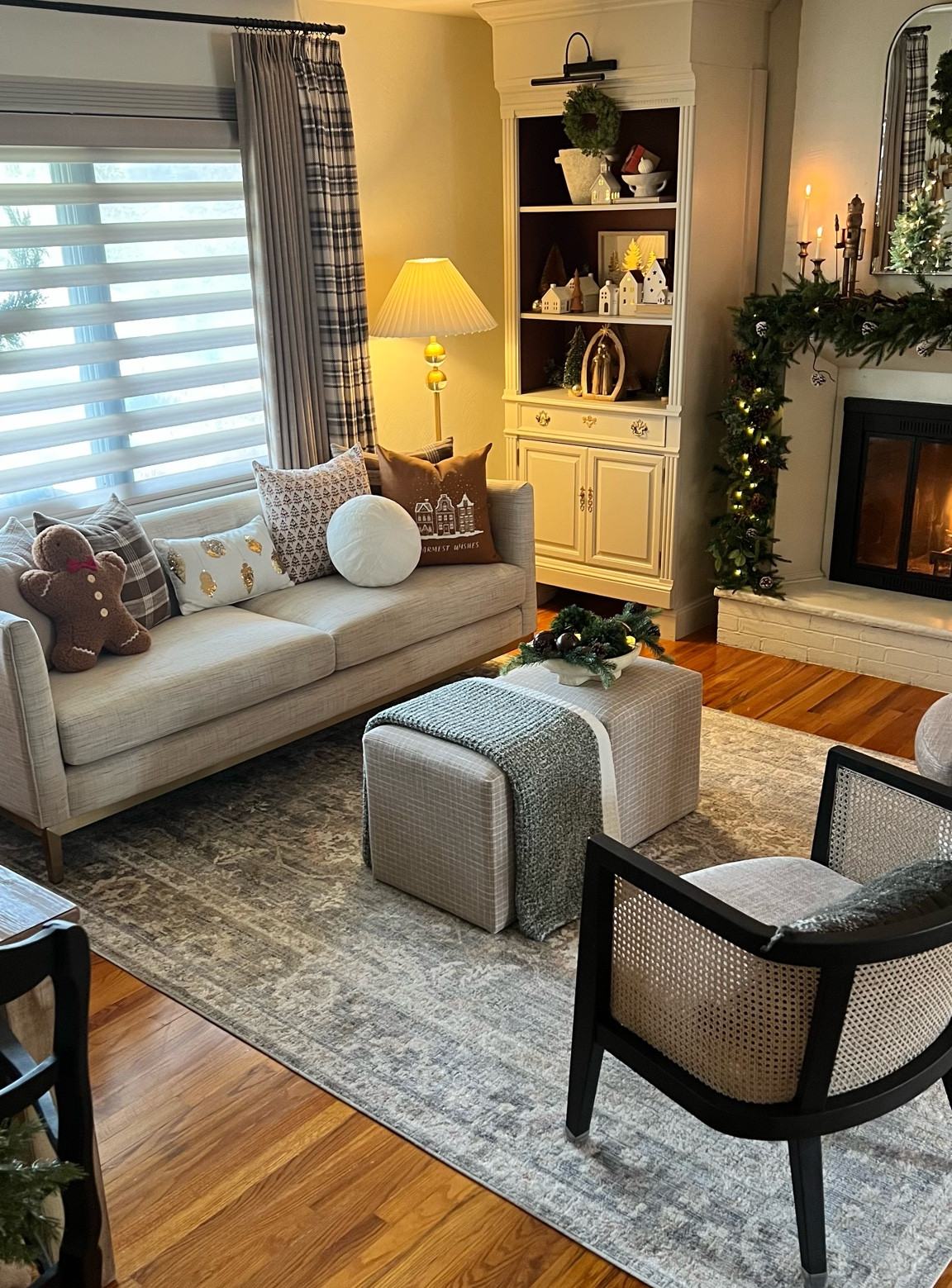 Little tricks can save you money, but not the style! Most of my pillows are changing only swapping the covers ! And some inexpensive pillows  Love this warm and beautiful colors. 
So cozy for a Christmas 🎄 

#LTKHoliday #LTKstyletip #LTKhome