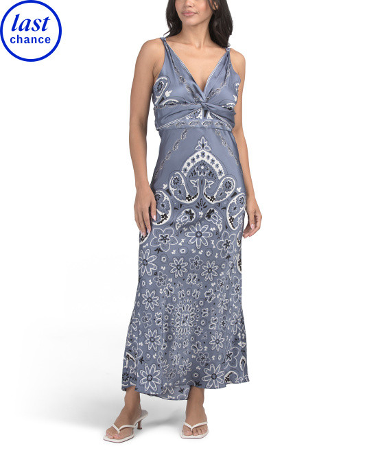 Paisley Print Maxi Dress | Marshalls