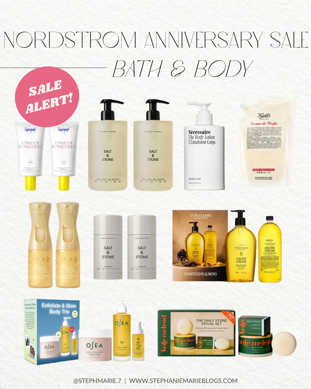 The Nordstrom Anniversary Sale is HERE! Here are my top bath and body care picks that are actually worth purchasing during the sale!  

 #LTKOver40 #LTKSaleAlert #LTKBeauty