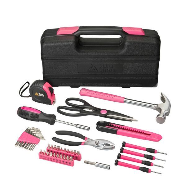 Blue Ridge Tools 40pc Household Tool Pink | Target