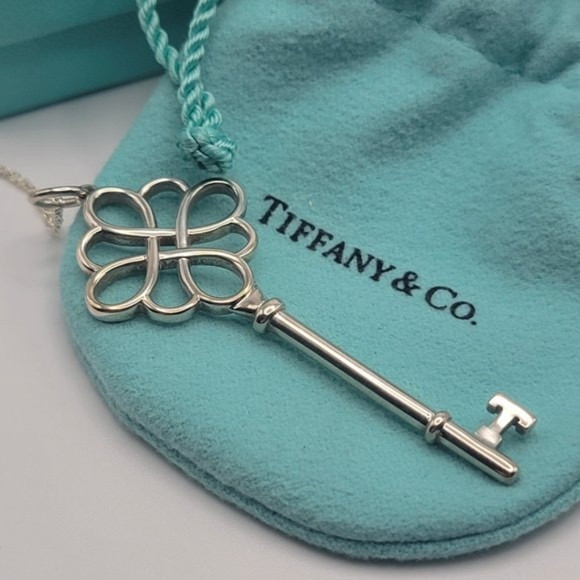 NWT Tiffany & Co.Tiffany Key Knot Sterling Silver Pendant Necklace | Poshmark