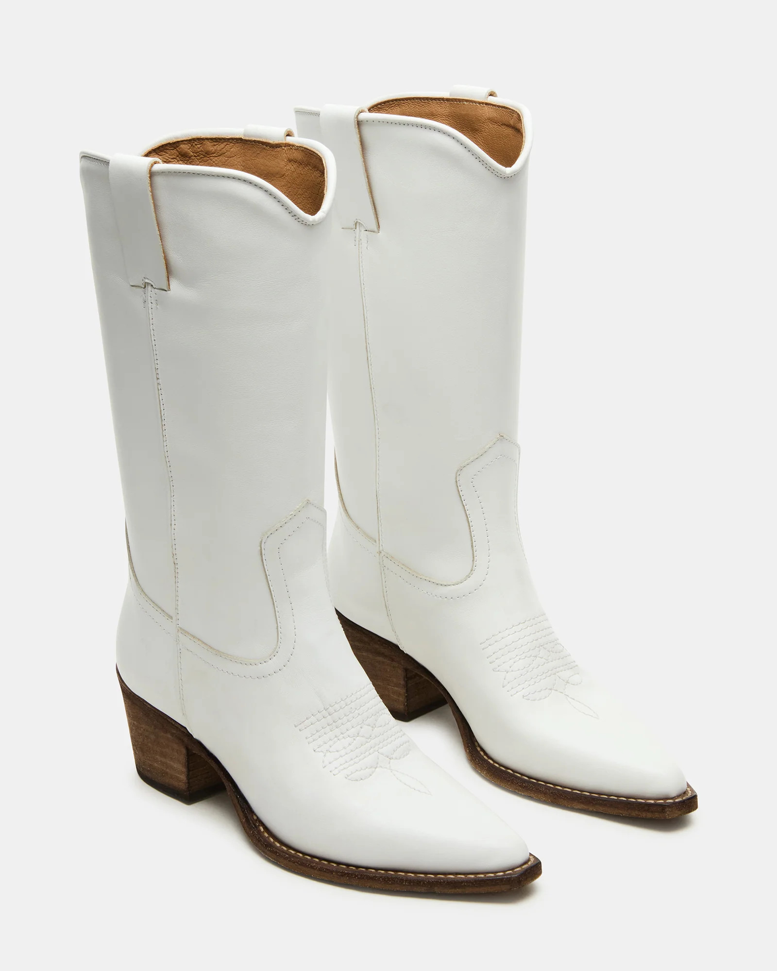 Albany White Leather | Steve Madden (US)