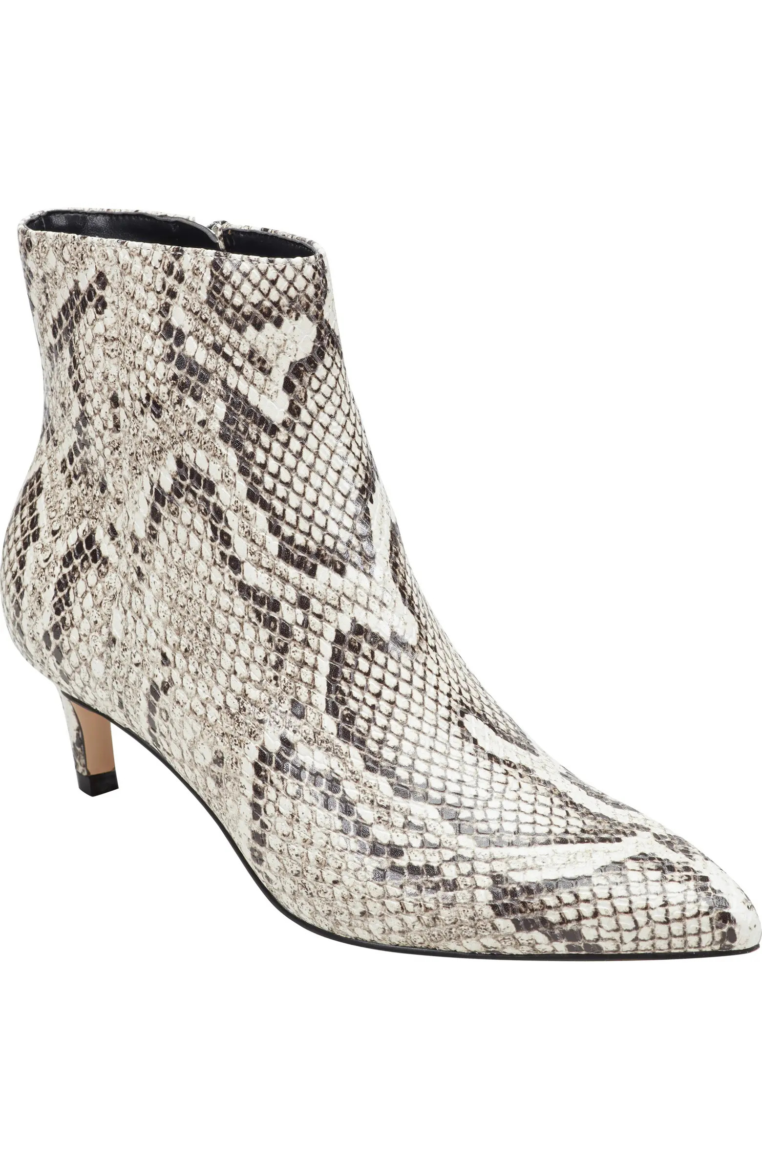 Itzia Pointed Toe Kitten Heel Bootie (Women) | Nordstrom