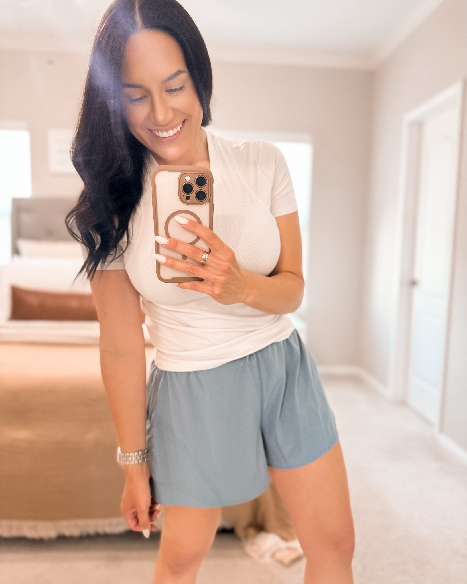 Active Wear // Flounce Active Shorts // Flowy and comfortable! 

#LTKActive #LTKmomlife #LTKfitnessgoals