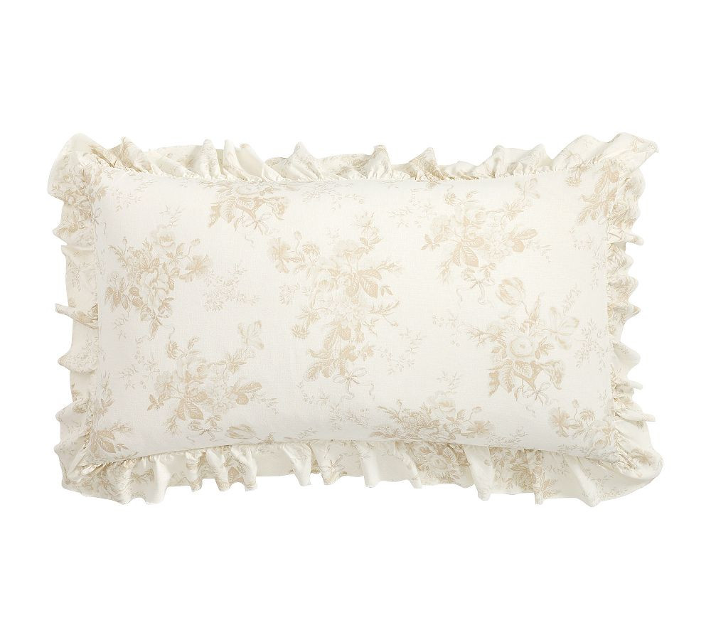 LoveShackFancy Reversible Floral Sham | Pottery Barn (US)