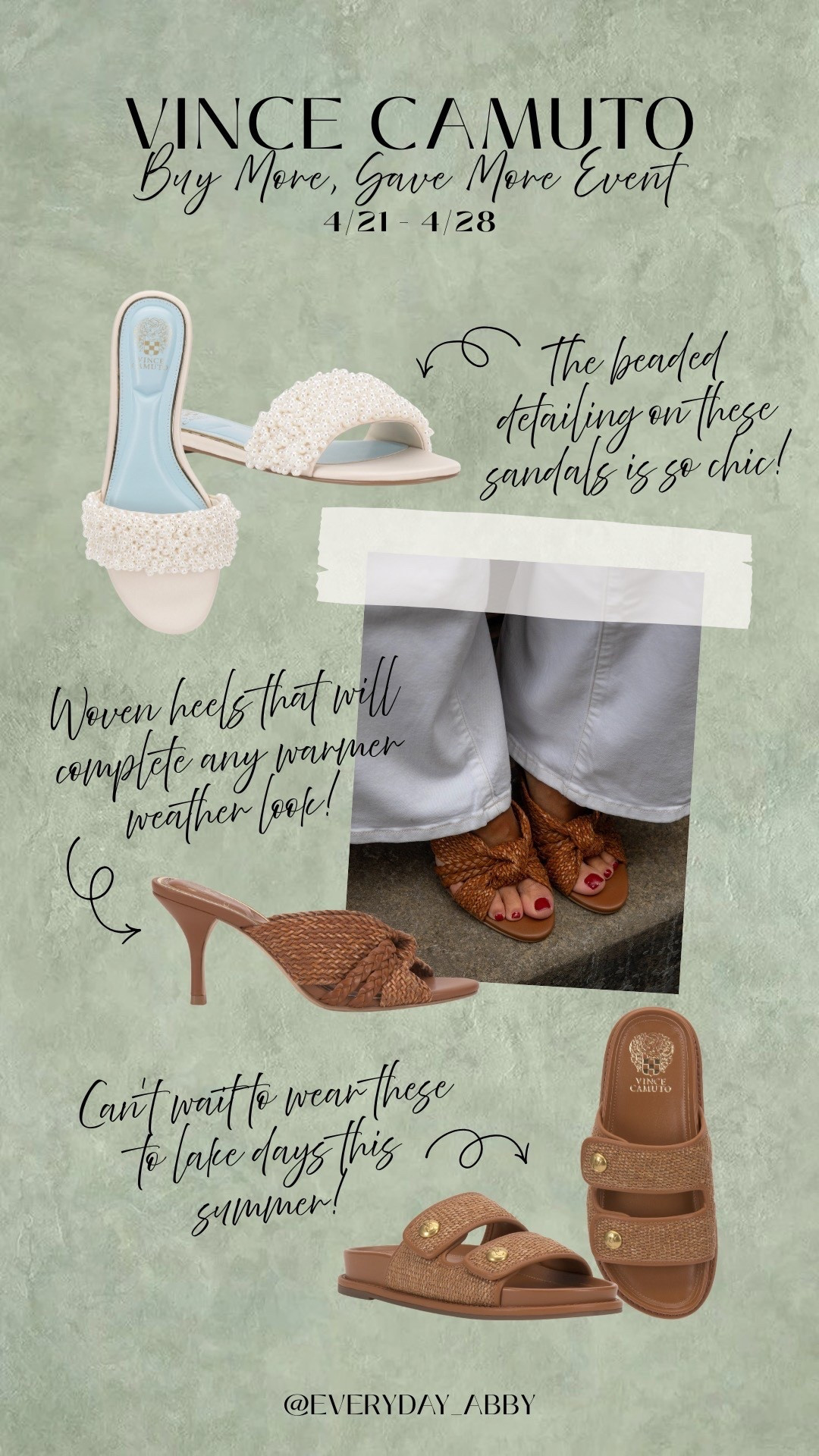 One day left to shop the Buy More, Save More event at Vince Camuto! Buy 1 full-price style at 20% off, Buy 2 at 30% off. Here’s the styles I grabbed! Perfect time to finally buy those spring to summer flats & heels you’ve been eyeing 👀 @vincecamuto #vincecamutopartner #ad