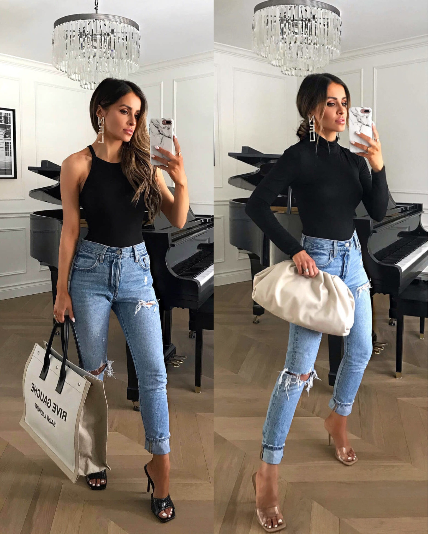 How to Wear Non-Skinny Jeans - Mia Mia Mine