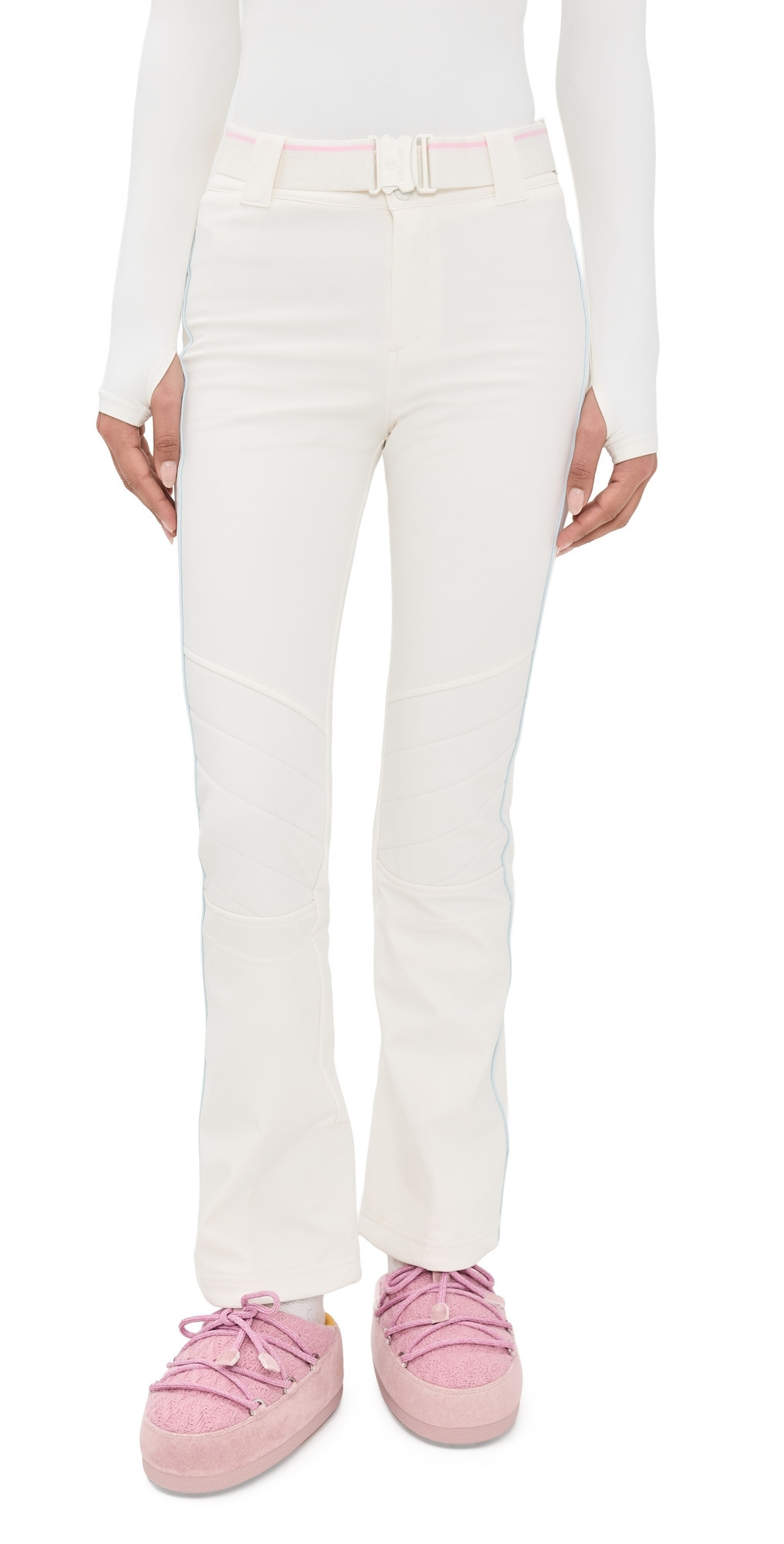 Bogner Fire+Ice Bogner Fire+Ice x LoveShackFancy Zula Pants solid cloud dancer 6 | Shopbop
