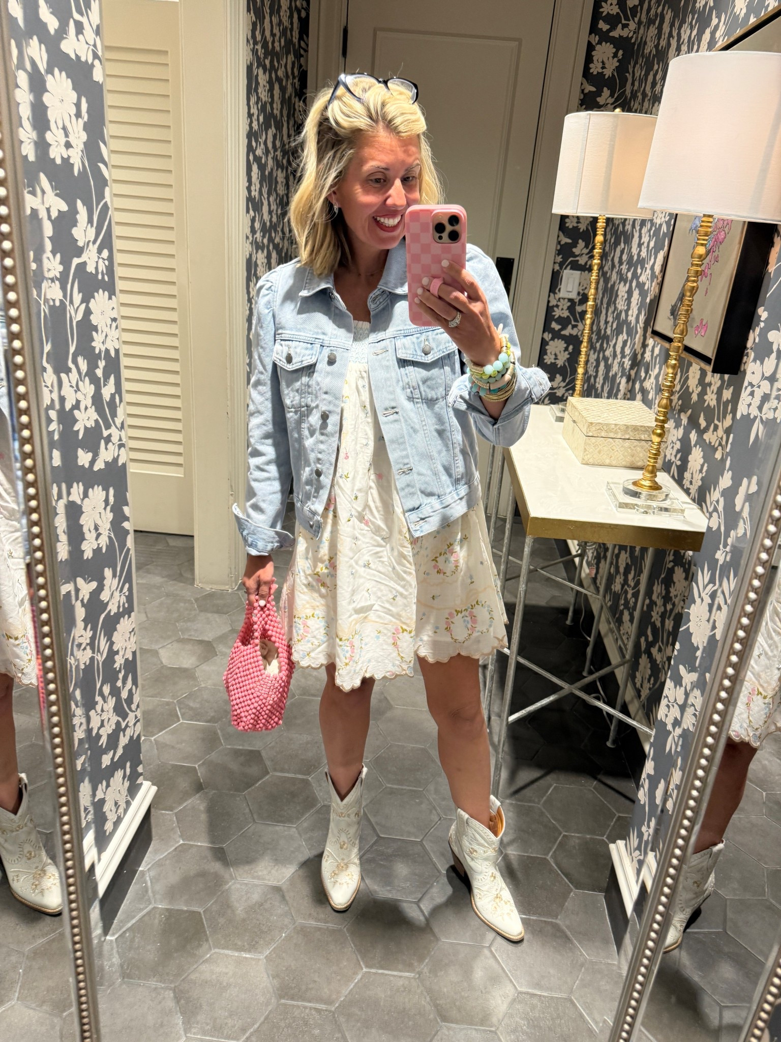 Oh my cuteness!! This new embroidered baby doll dress is so gorgeous!! I will definitely be wearing this now and all the way into fall. I’m wearing a size small and 8 boot tts. 

#LTKOver40 #LTKootd #LTKdayinmylife