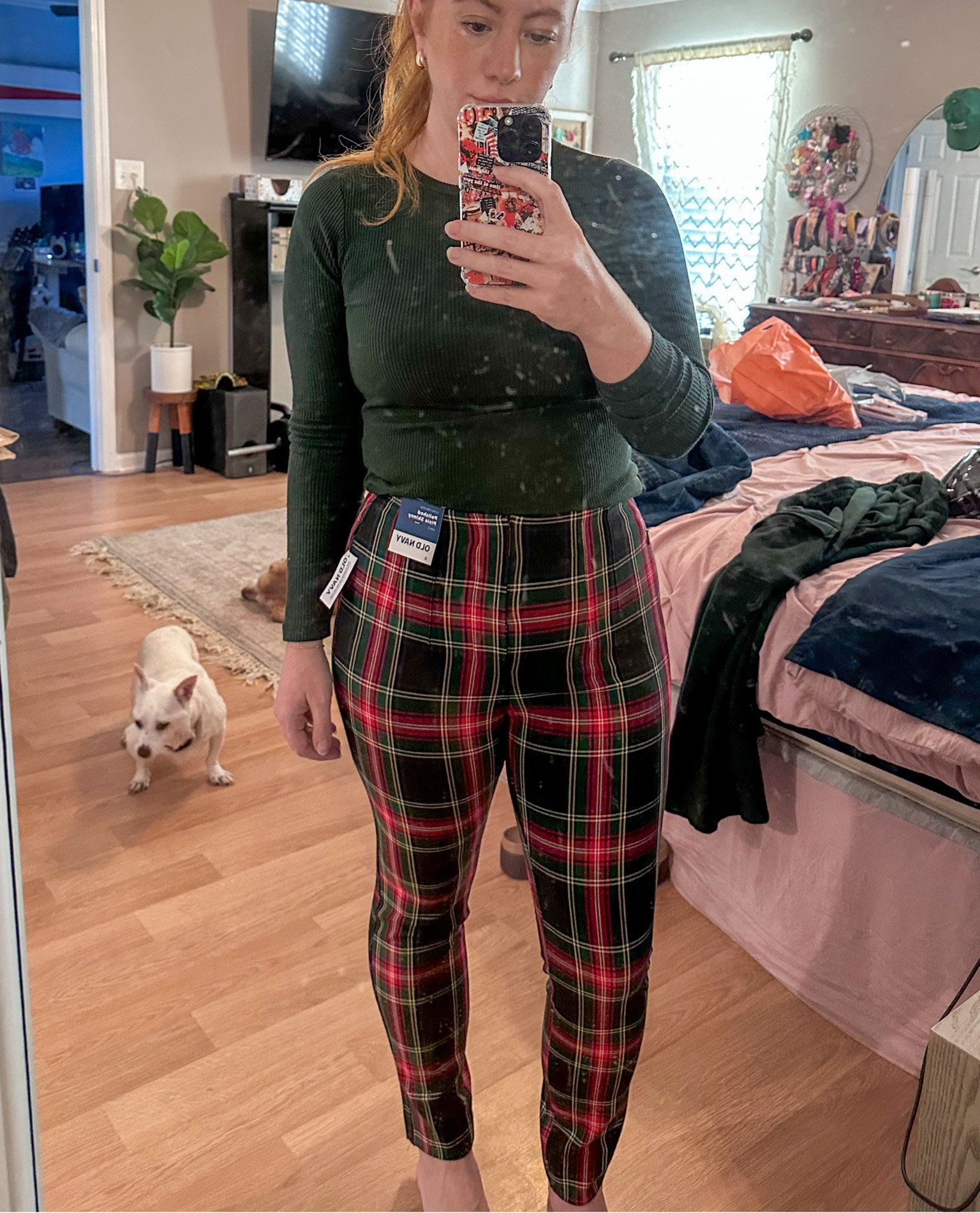 Had to share these asap! Dirty mirror and all. 
They are perfect for the holidays and winter. They also hold that tummy pooch in like a dream!! 

Fits true to size! 

#LTKHoliday #LTKFindsUnder50 #LTKSeasonal