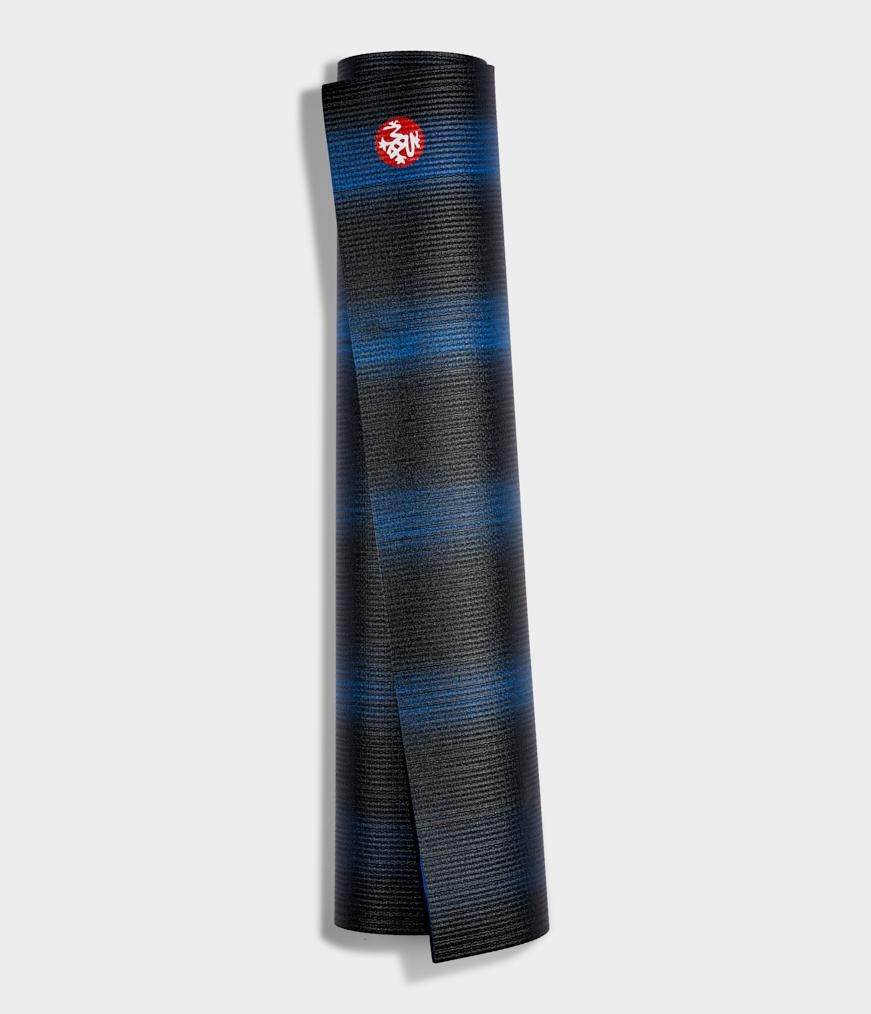 PROlite® Yoga Mat 4.7mm Black Blue Colorfields / Standard 71" (180cm) | Manduka