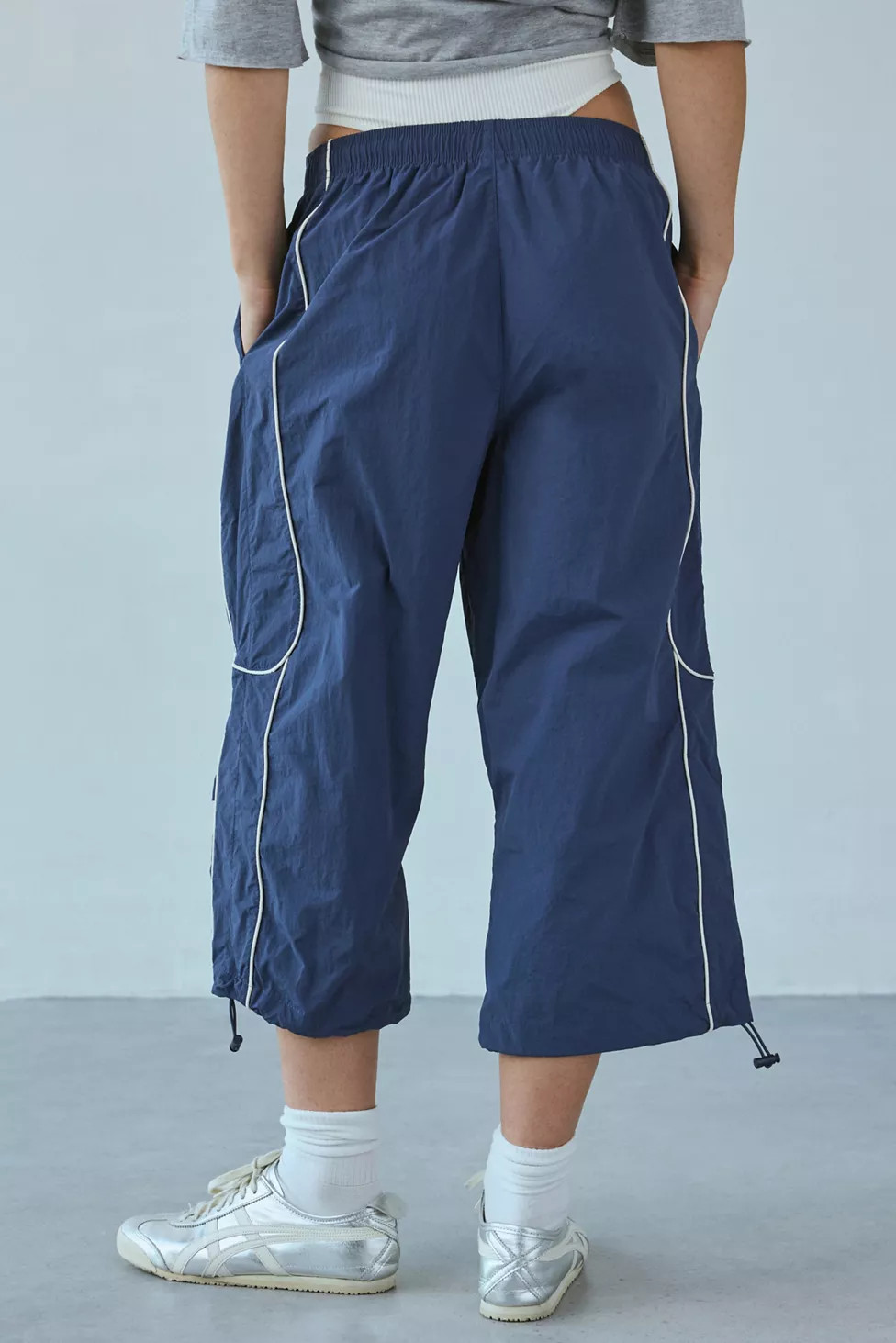 BDG Jess Cropped Nylon Track Pant | Urban Outfitters (US and RoW)