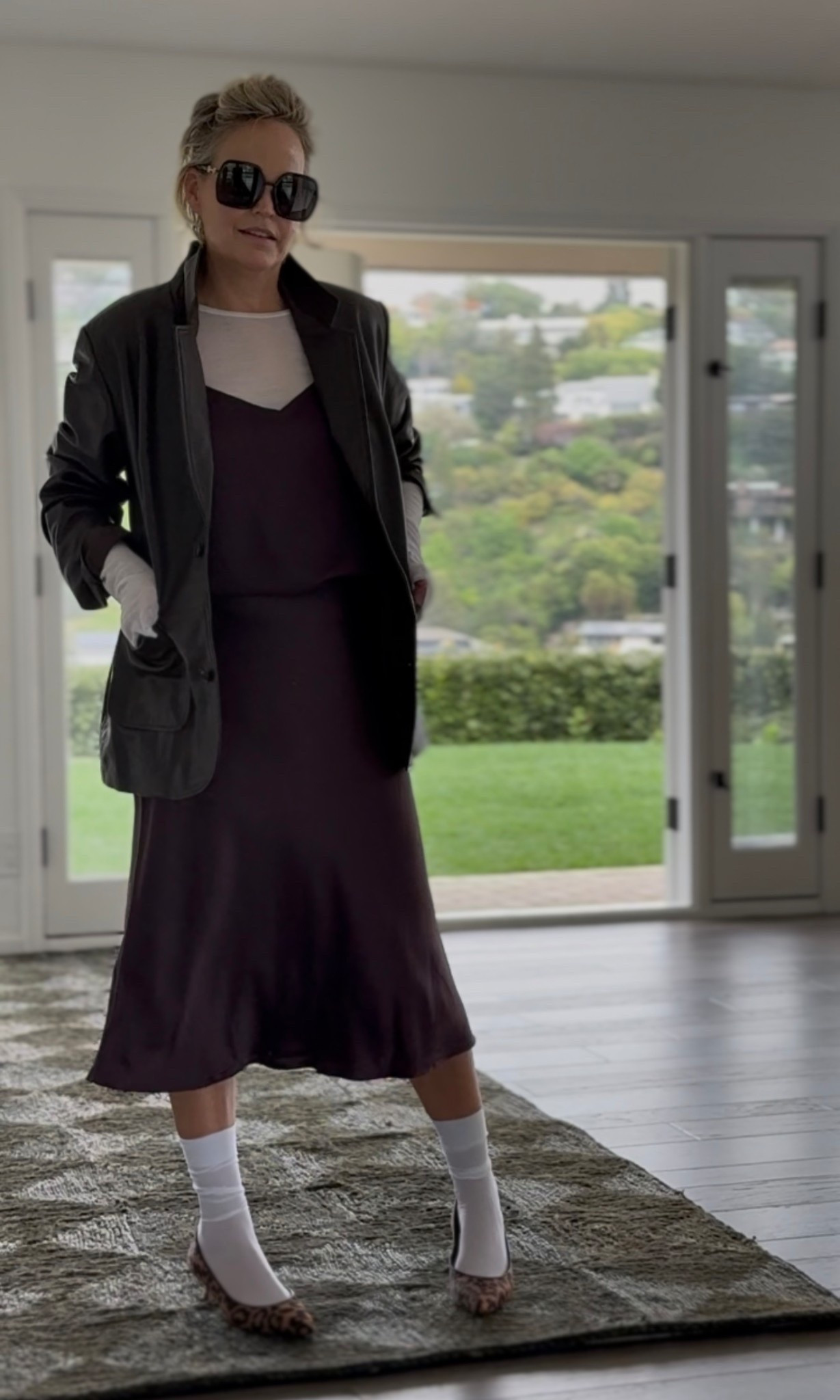 This leather blazer 🫠

#quincepartner @onequince