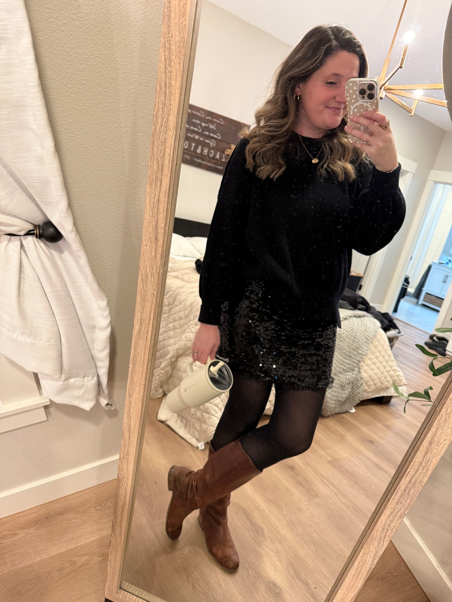 An easy comfy and affordable new years outfit! 

#LTKFindsUnder50 #LTKmomlife #LTKHoliday