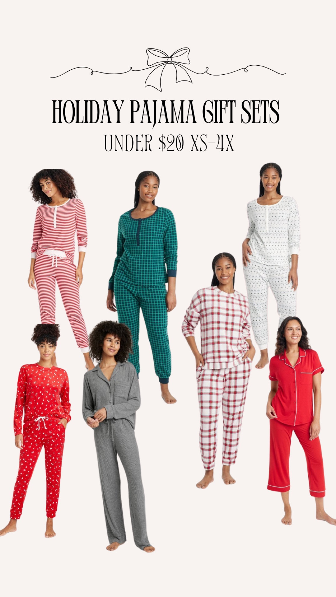 The cutest coziest gift sets and Jammie’s from Target under $20! Makes for such a great gift or night before Christmas Jammie’s! Love the inclusive sizing 

#LTKGiftGuide #LTKPlusSize #LTKSaleAlert