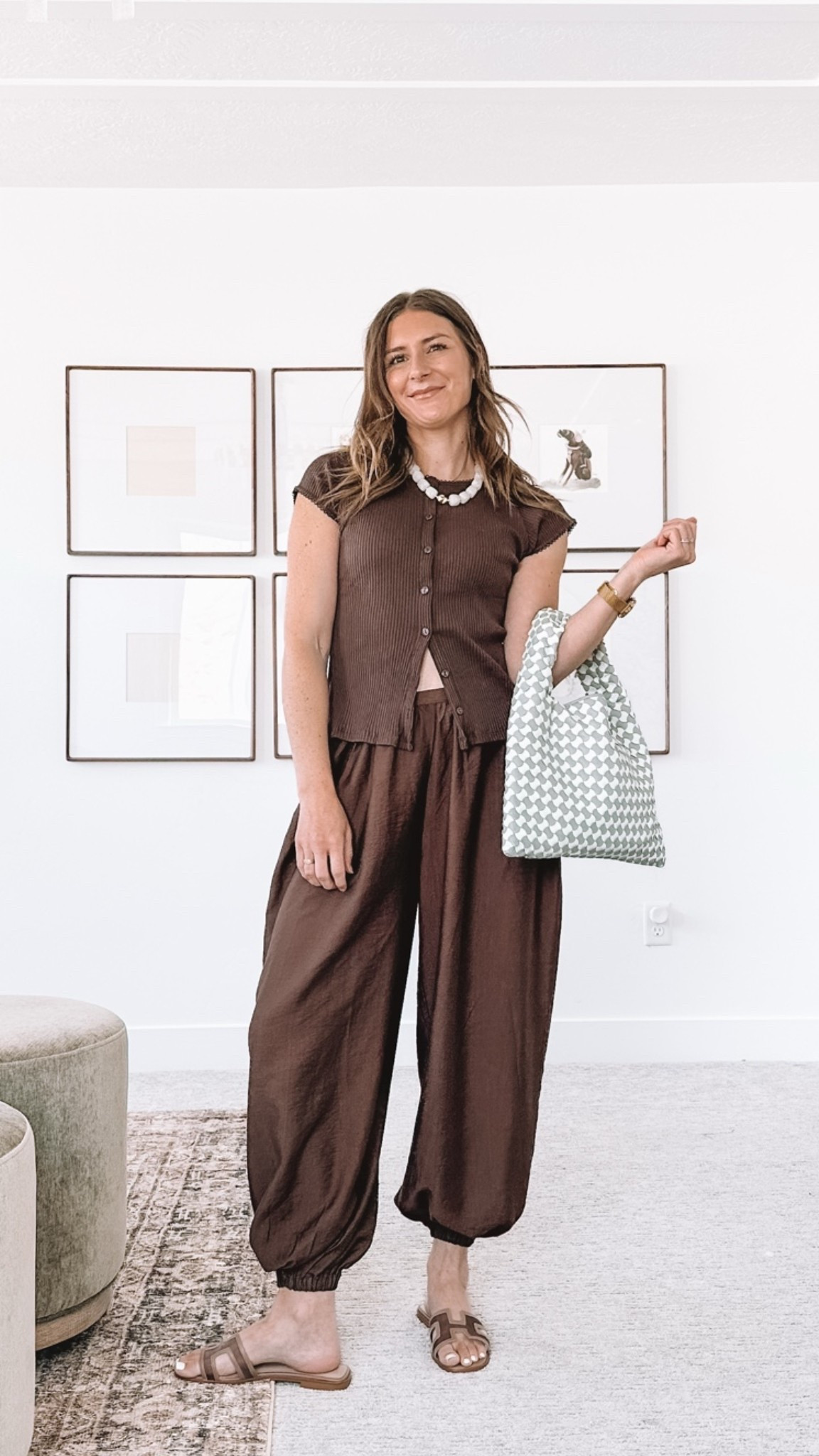 Can you believe this whole outfit is Amazon? This brown matching set is giving designer energy for a fraction of the price. The button-down top with the jogger pant is the easiest combo to throw on and look completely put together. Everything is linked below, tap to shop.​​​​​​​​​​​​​​​​

Vivrelle code JENNHALLAK100

#LTKootd #LTKgrwm #LTKmomlife