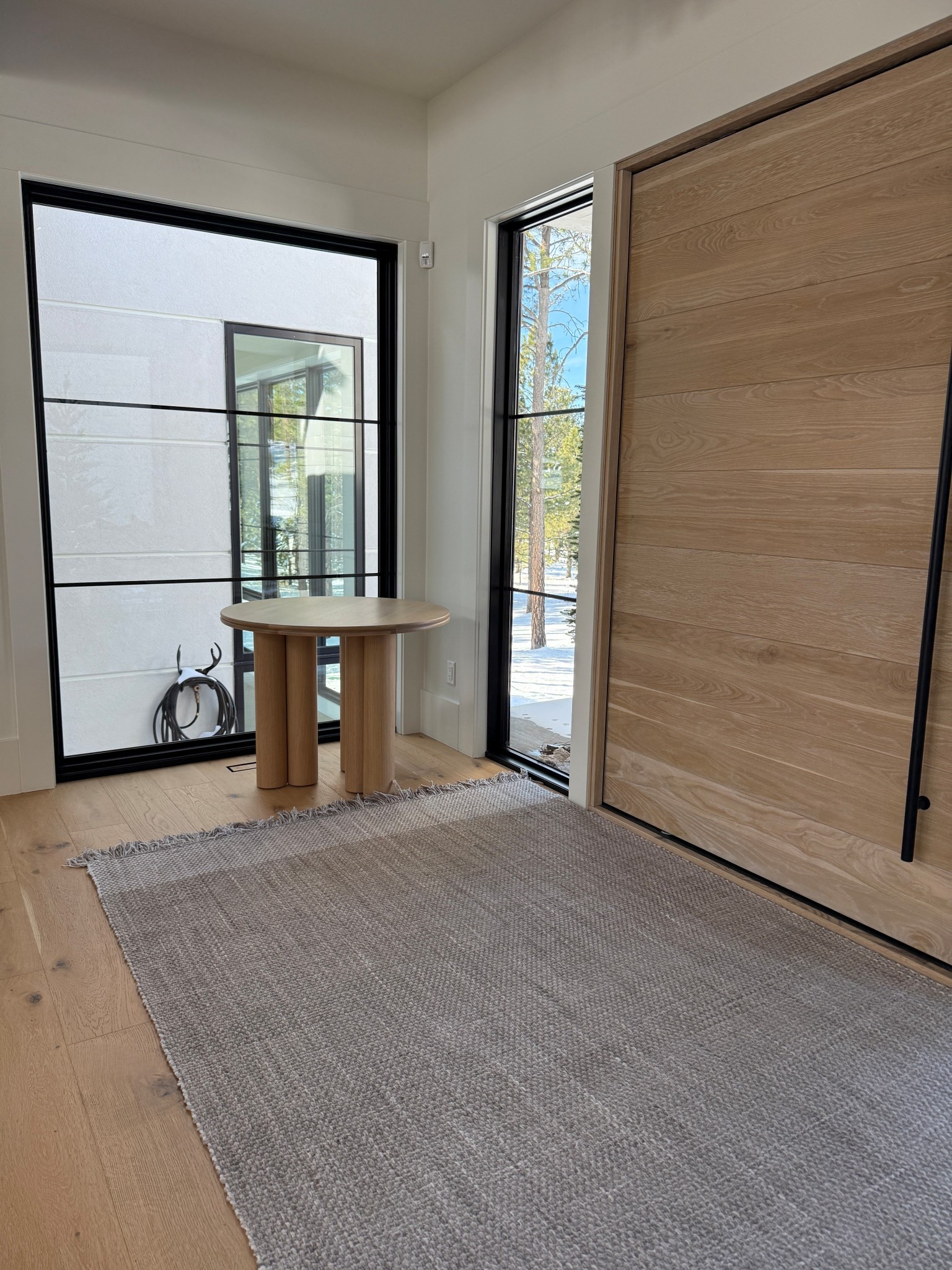 Time to refresh the entryway! Our entry door is from the pivot door company. It is the 8×5 Solace. The Kian rug is my absolute favorite for this space.

#LTKdayinmylife #LTKHome