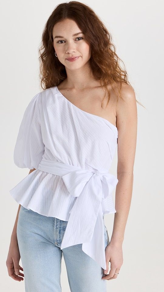 Jessey One Shoulder Top | Shopbop