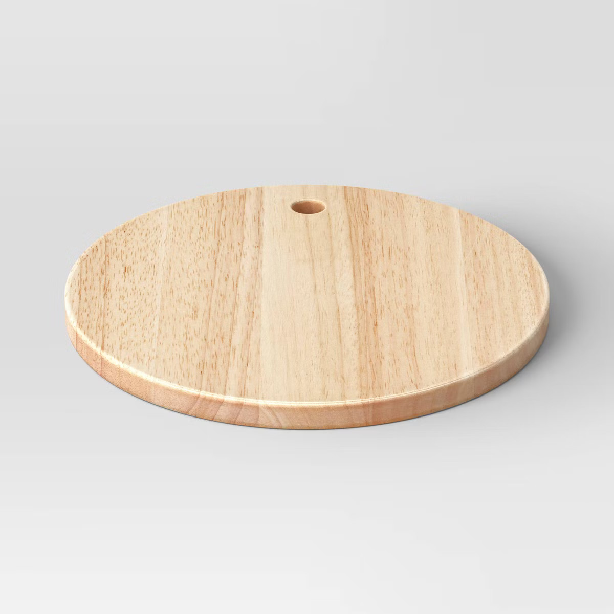 10"x10" Rubberwood Round Serving Platter Brown - Threshold™ | Target