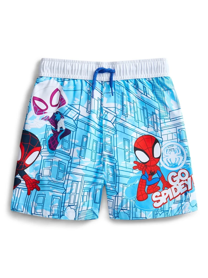 Character Toddler Boy Swim Trunks, Size 12M-5T | Walmart (US)