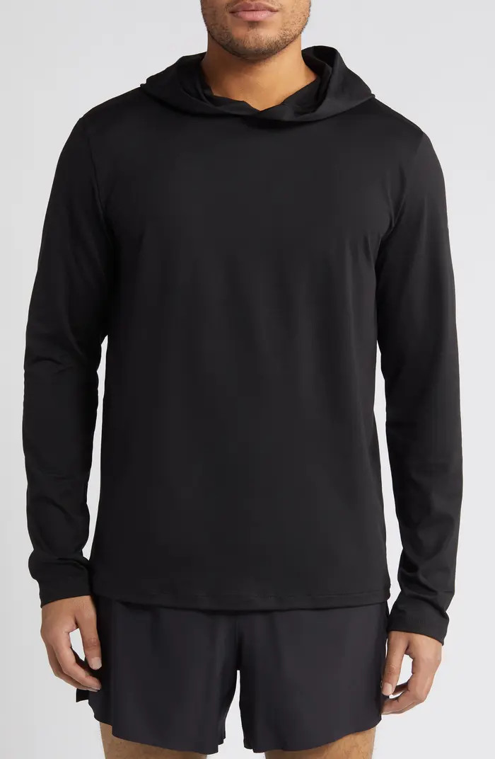 Alo Conquer Reform Performance Hooded Long Sleeve T-Shirt | Nordstrom | Nordstrom