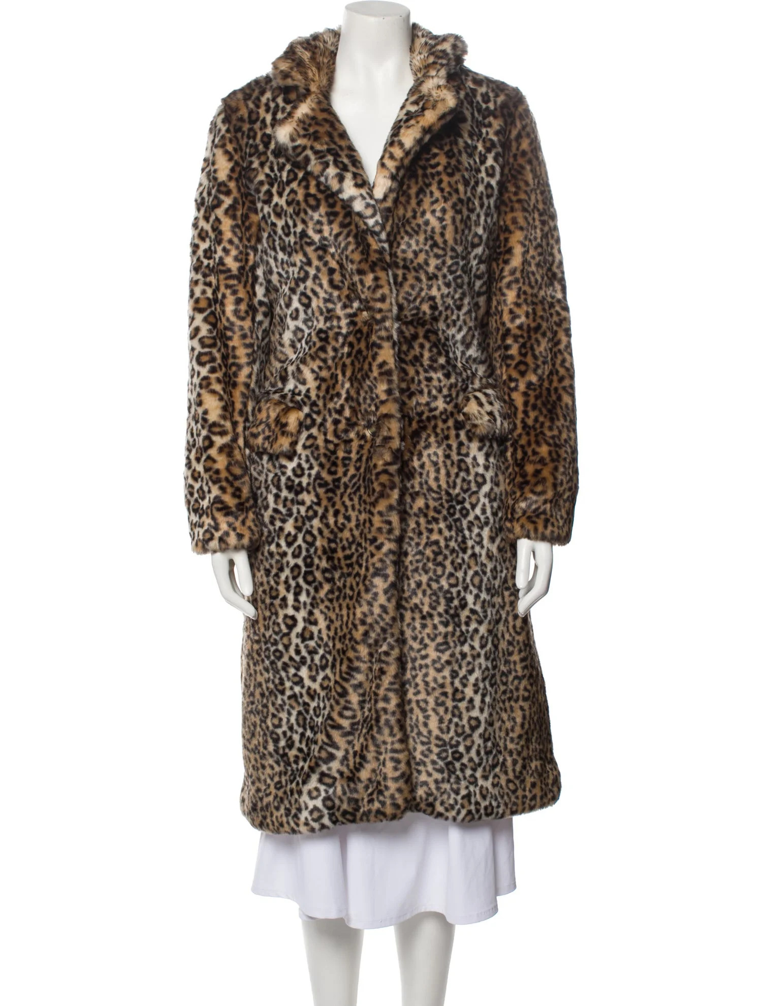 Animal Print Faux Fur Coat | The RealReal