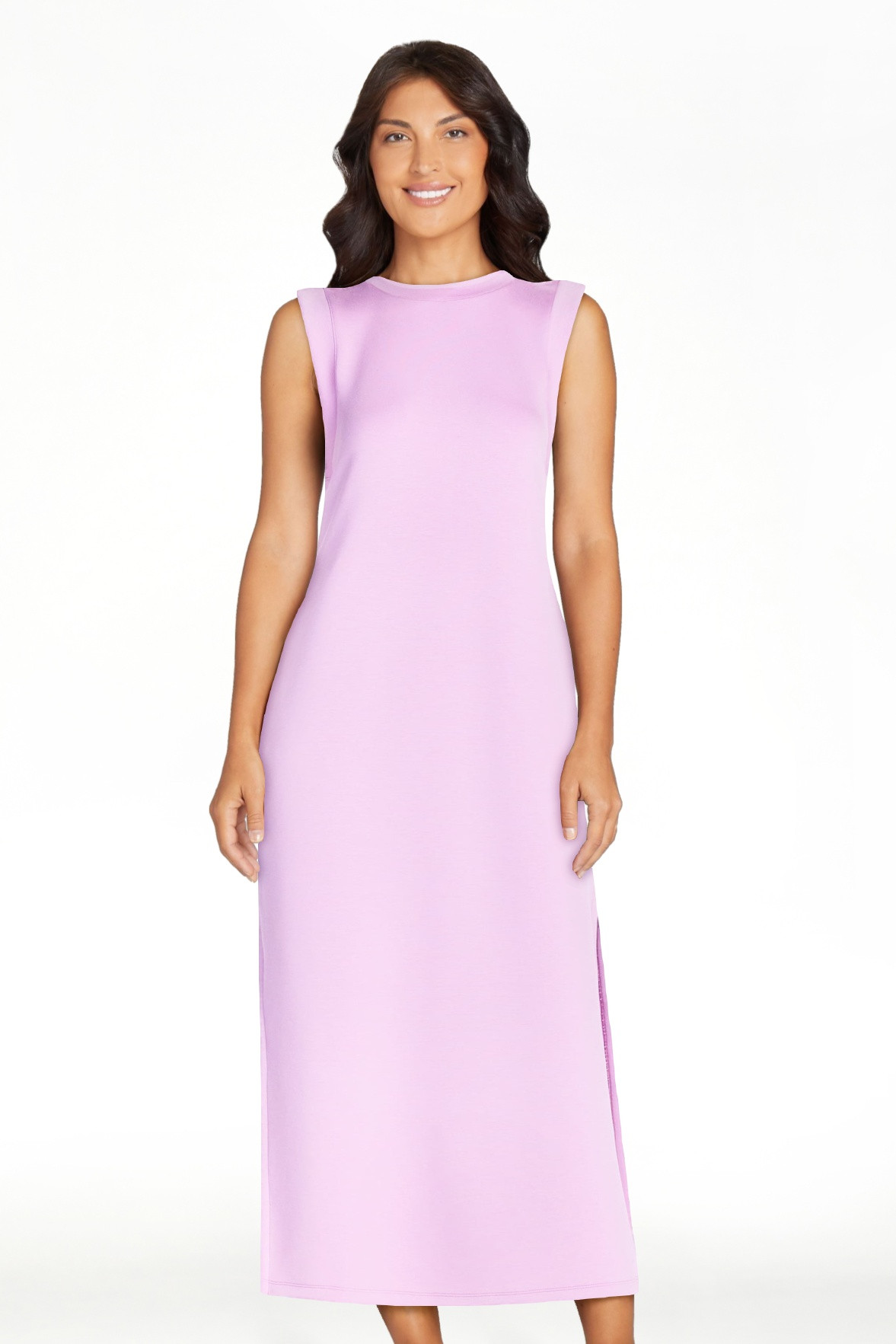 Scoop Women's and Women's Plus Scubaknit Sleeveless Maxi Dress, Sizes XS-4X | Walmart (US)