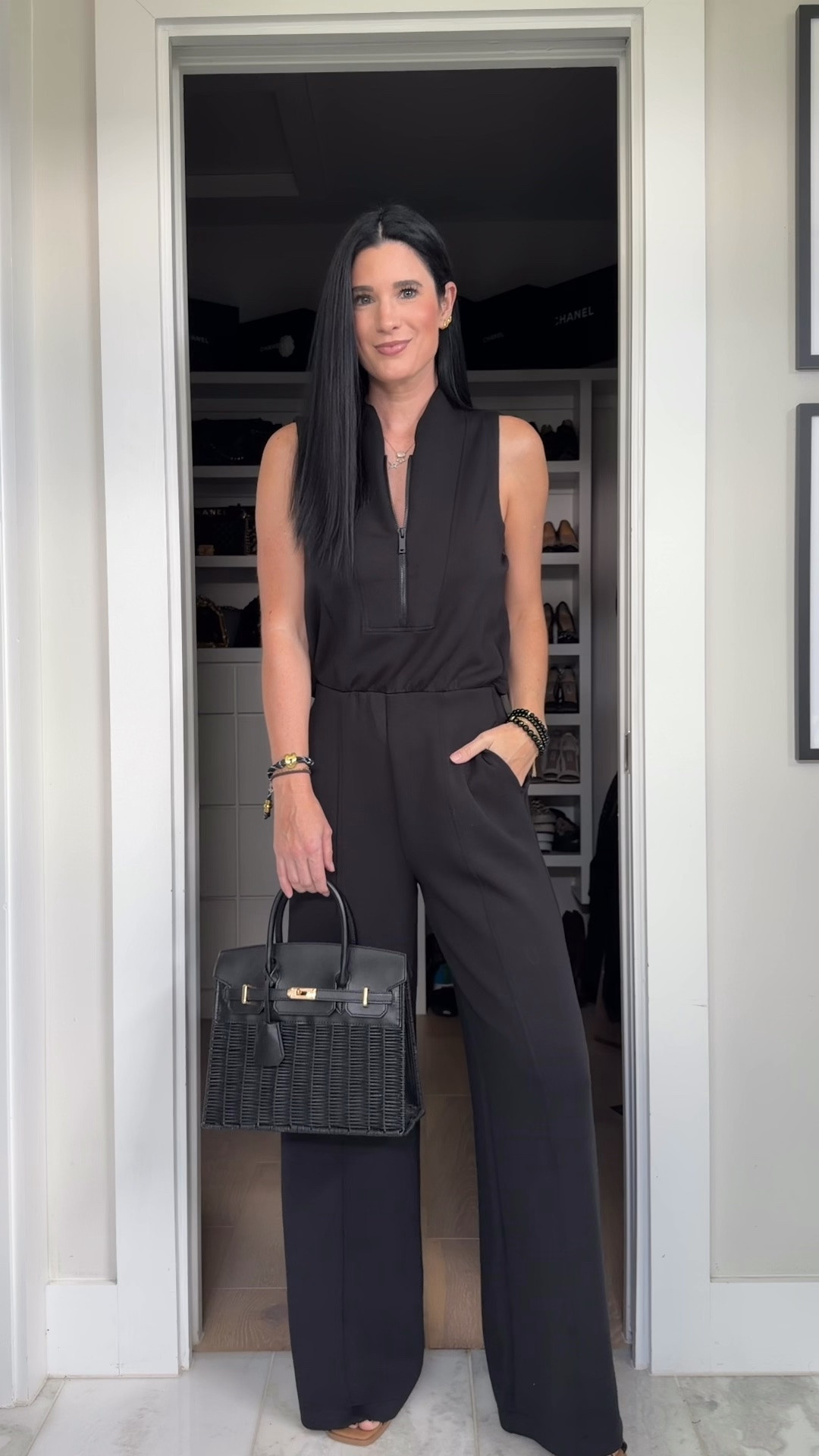 This AirEssentials jumpsuit is so comfy! I’m in the size small. Perfect for any season and any occasion. Super easy to dress up or down. 

Use code dtkxspanx for 15% off your order plus free shipping!

My Lisi Lerch black raffia bag is 20% off with code 20ASHLEY!

#LTKSaleAlert #LTKOver40 #LTKTall