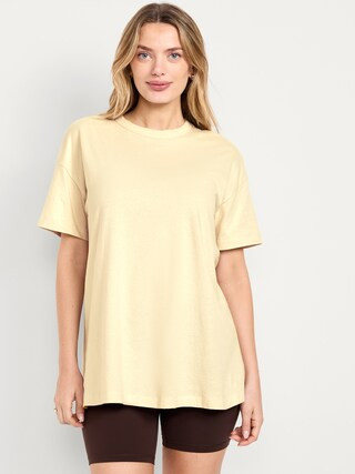 Oversized EveryWear Tunic T-Shirt | Old Navy (US)