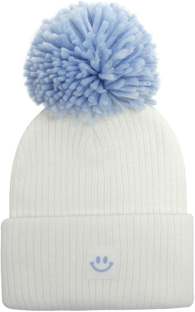 Wxllzlife Baby Beanie Hat, Infant Newborn Toddler Winter Warm Knit Cap for Little Boys Girls, Winter | Amazon (US)