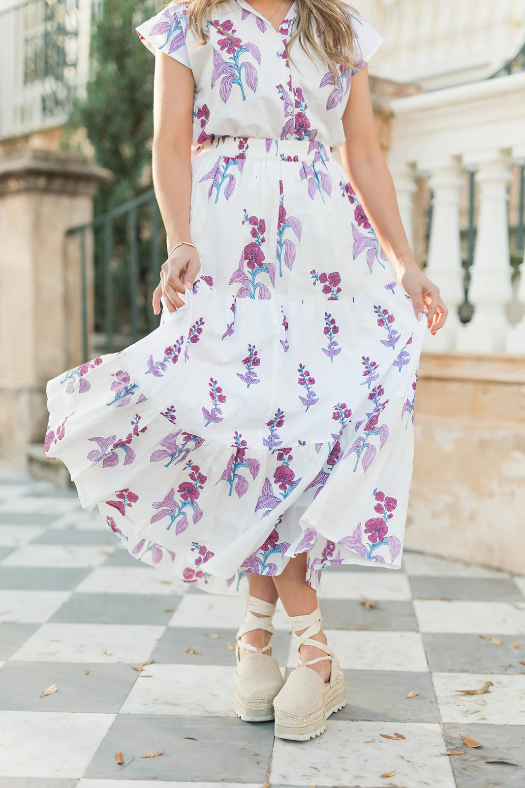 Dahlia Skirt | Camellia Rose | Victoria Dunn 