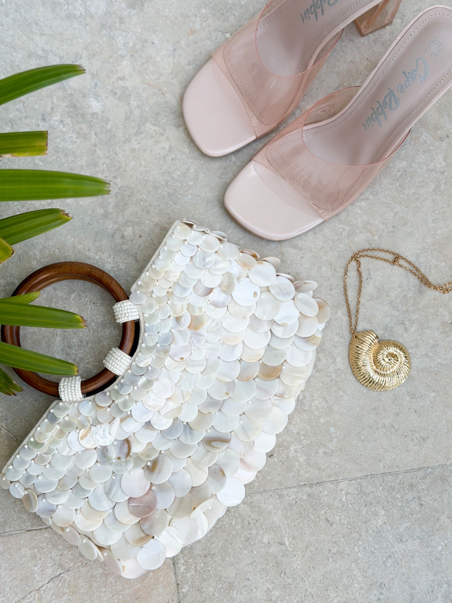 Accessories I've reached for again & again on this trip!

Resort wear, resort style, vacation, vacation style, shell purse, clutch, seashell necklace, heels, beach day, pool day, day to night look

#LTKootd #LTKTravel #LTKdayinmylife