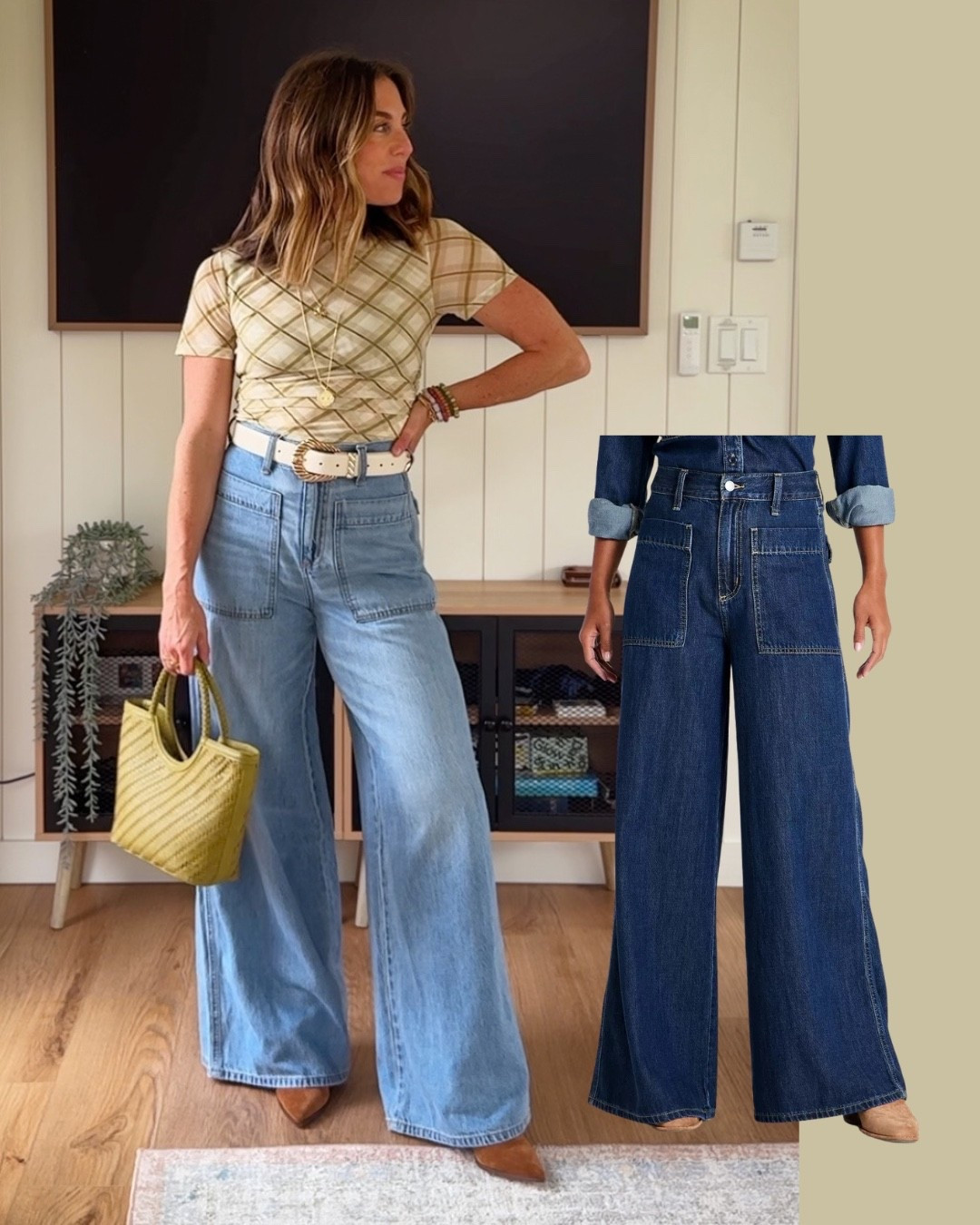These new palazzo denim from target are so good!! 😊

#LTKSeasonal #LTKOver40 #LTKHome