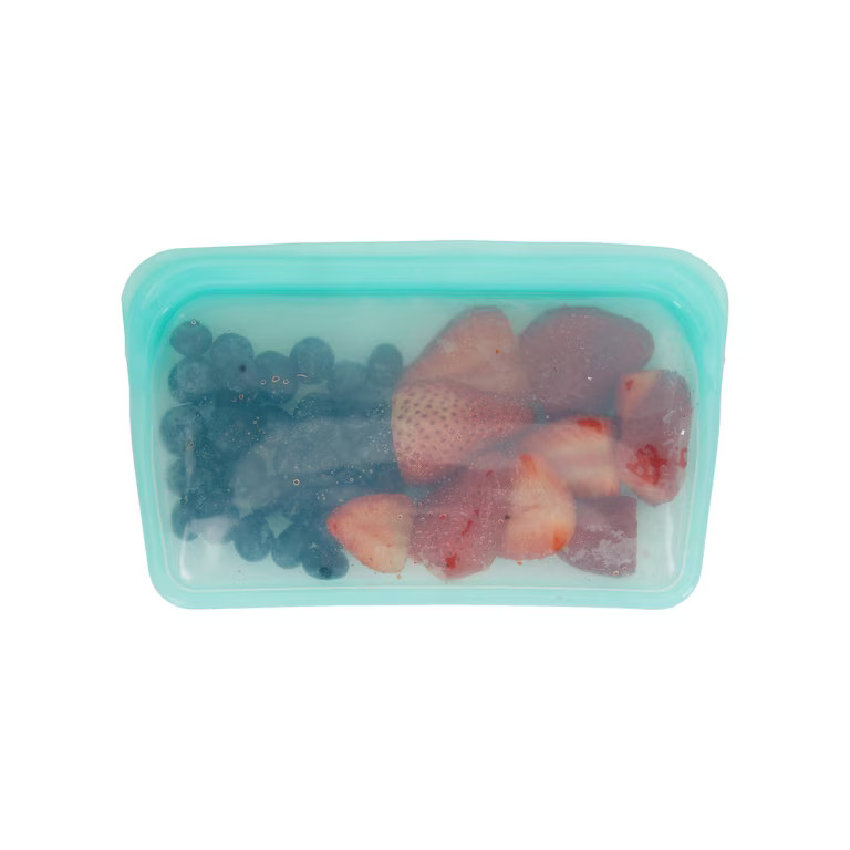 Better Home & Gardens Silicone Reusable Food Storage Snack Bag | Walmart (US)