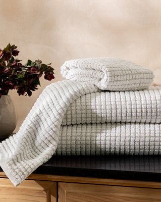 Atrani Tan Organic Bath Collection Tan/Bath Sheet | McGee & Co. (US)