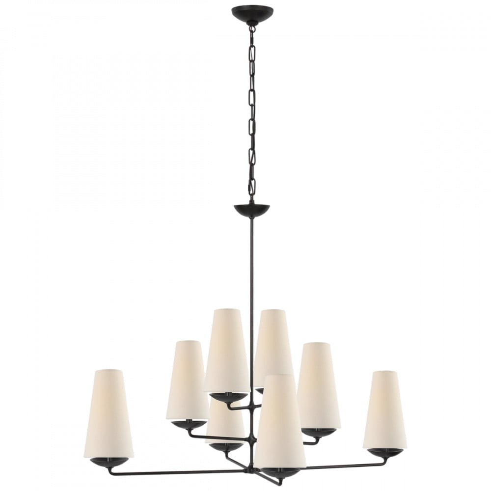 Visual Comfort Signature Fontaine Large Offset Chandelier | Lightopia | Lightopia