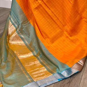 Hand Block Printed Ajrakh on Modal Silk  Red Black and Brown - Etsy | Etsy (US)